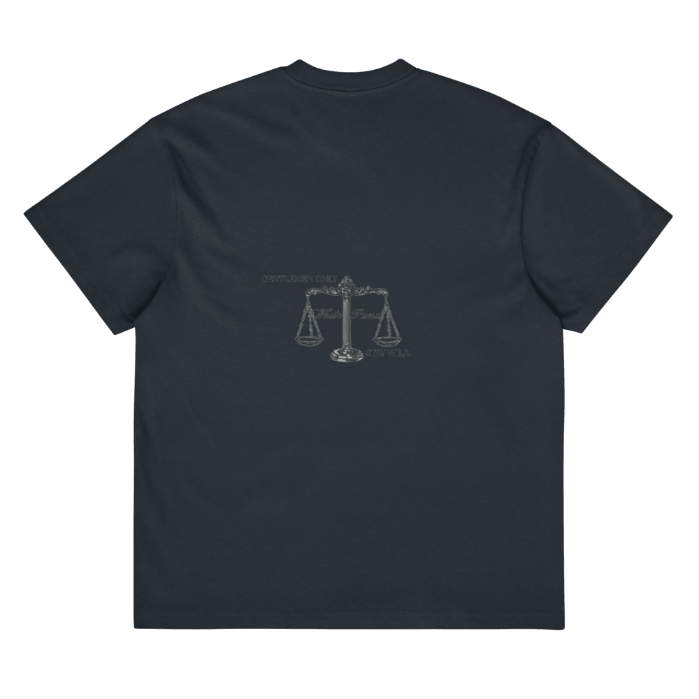 Boxy tee, modern twist - White pand