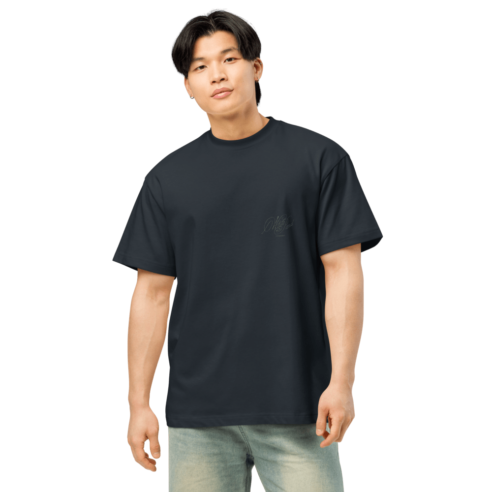 Boxy tee, modern twist - White pand